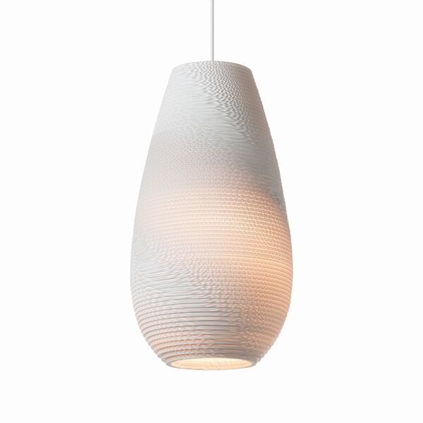 Scraplight Drop 18 Taklampa Liten Vit