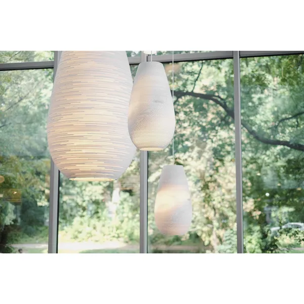 Scraplight Drop 18 Pendel Hvid