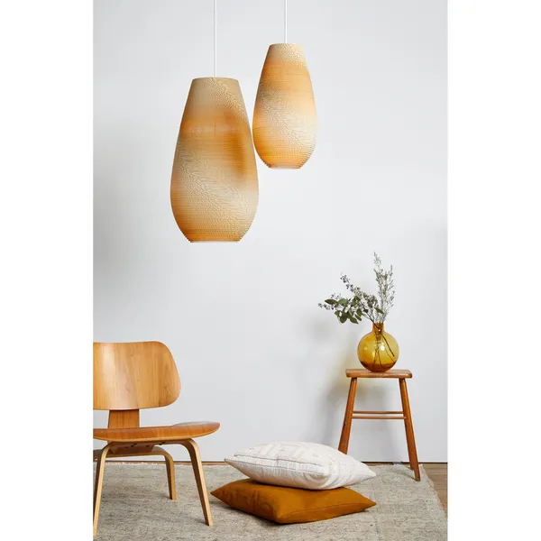 Scraplight Drop 26 Hanglamp Groot Wit