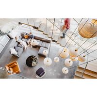 Scraplight Sun 32 Pendant Small White