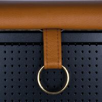 Frank Storage Bench Black/ Brown