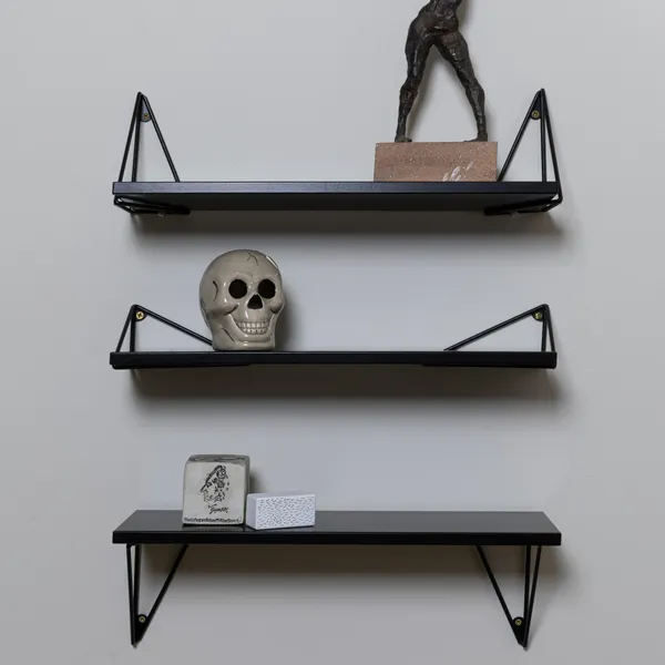 Pythagoras Bracket Black Pair