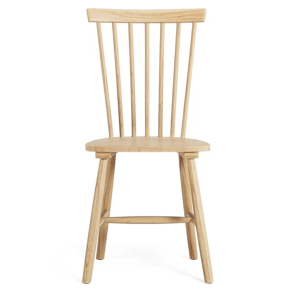 Wood H17 Windsor Dining Chair Ash