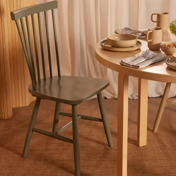 Wood H17 Windsor Dining Chair Ash