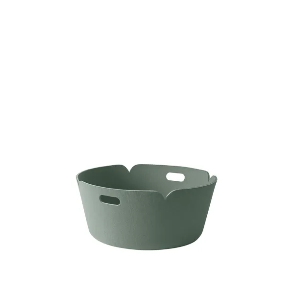 Restore Round Basket Ø52 Dusty Green