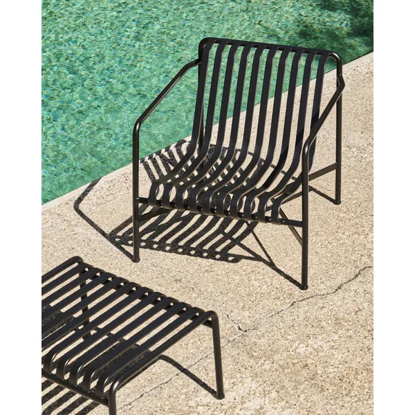 Palissade Armchair Low Anthracite