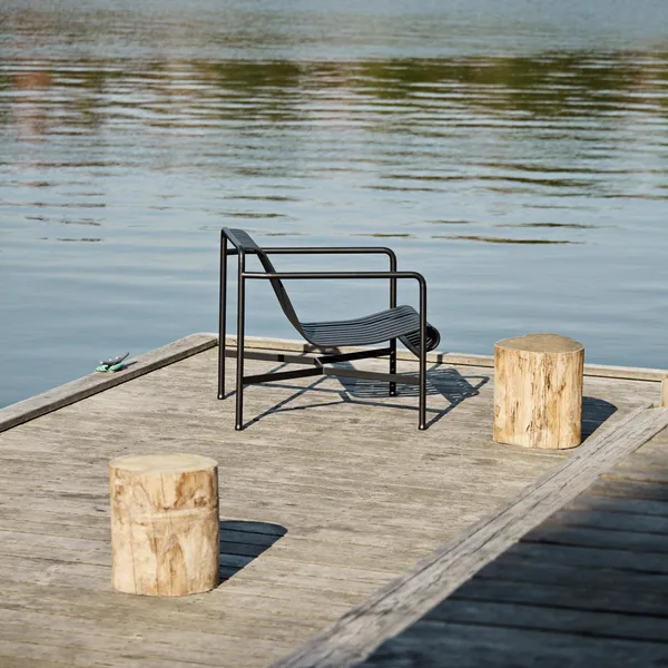 Palissade Armchair Low Anthracite