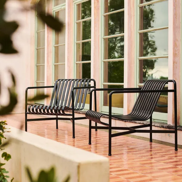 Palissade Armchair Low Anthracite