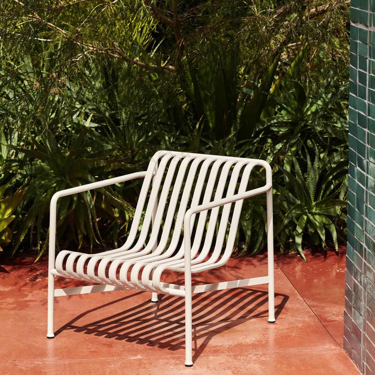 Fauteuil Bas Palissade Gris Gris