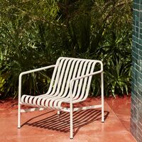 Fauteuil Bas Palissade Gris Gris