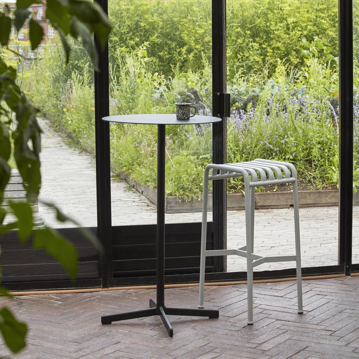 Tabouret de Bar Palissade Anthracite