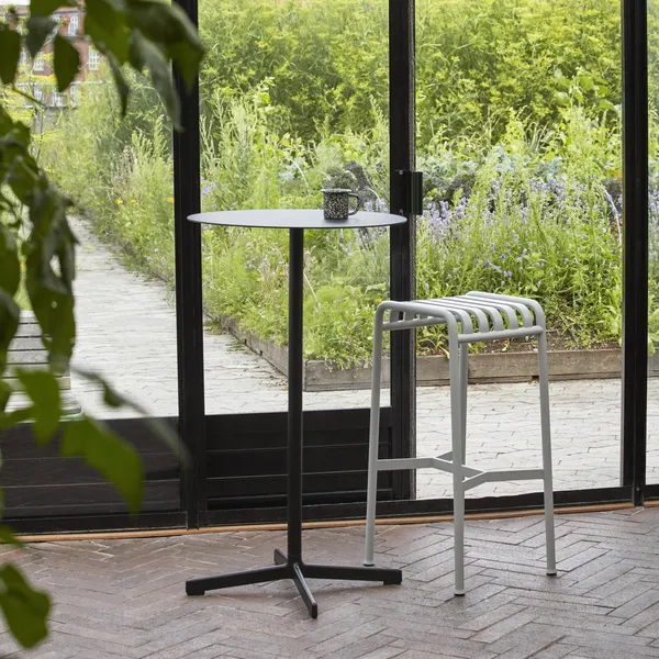 Palissade Bar Stool Sky Gray