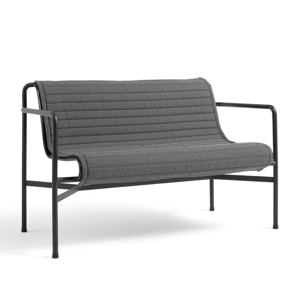 Palissade Dining Bench with Armrests Anthracite