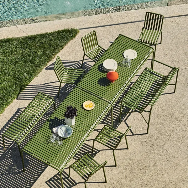 Palissade Tisch L170 Oliv