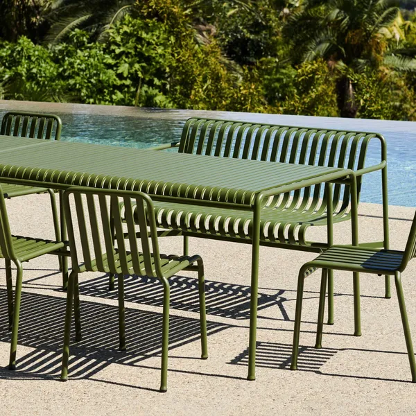 Palissade Tisch L170 Oliv