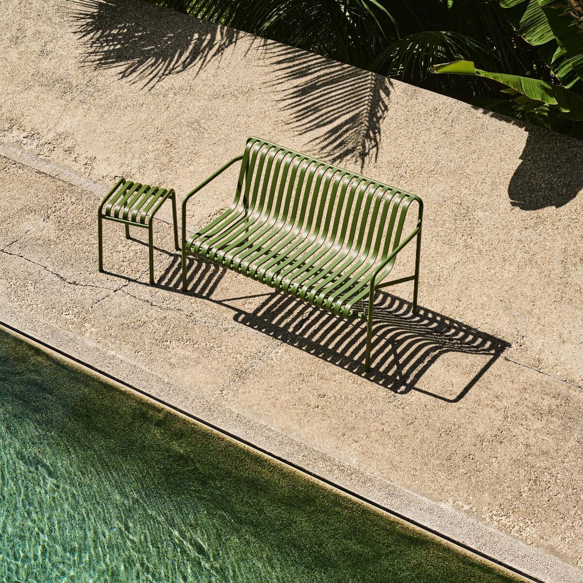 Palissade Hocker Oliv