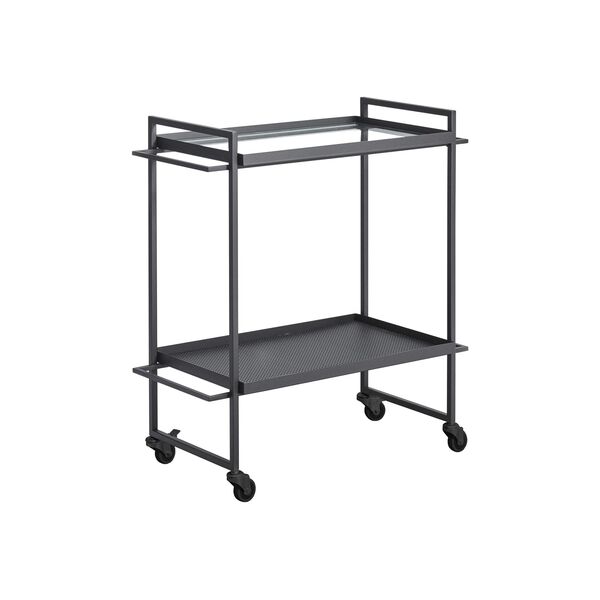 Bauhaus Serving Trolley Black