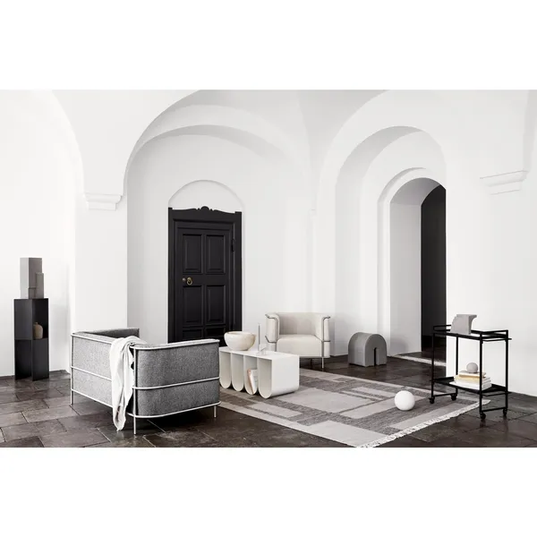 Bauhaus Serving Trolley Black