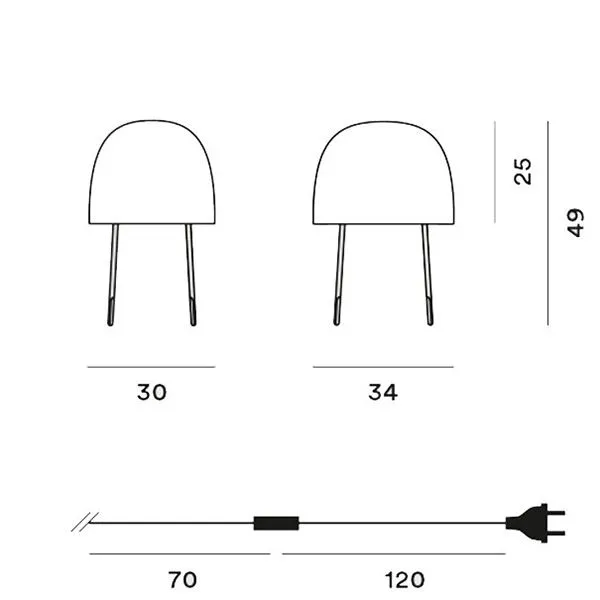 Kurage Table Lamp