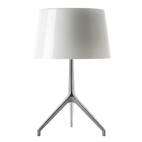 Lumiere Xxl Table Lamp White Aluminum