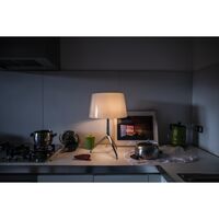 Lumiere Xxl Table Lamp White Aluminum