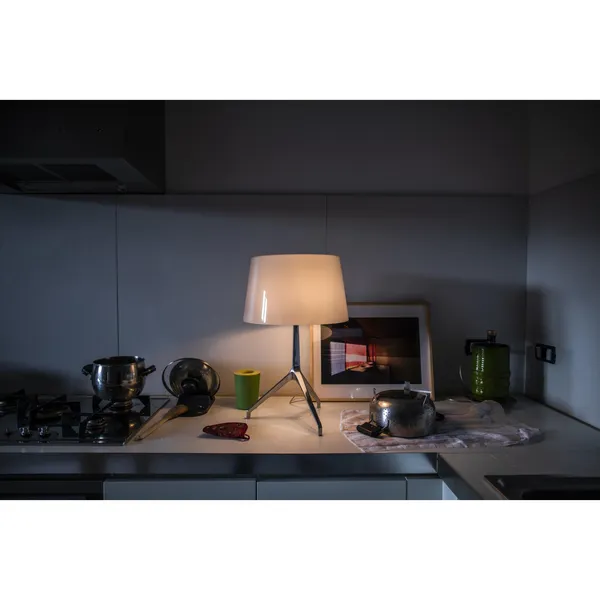 Lumiere Xxl Table Lamp White Aluminum