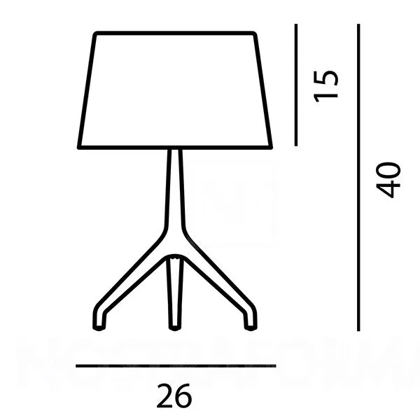 Lumiere Xxs Tafellamp Wit Aluminium