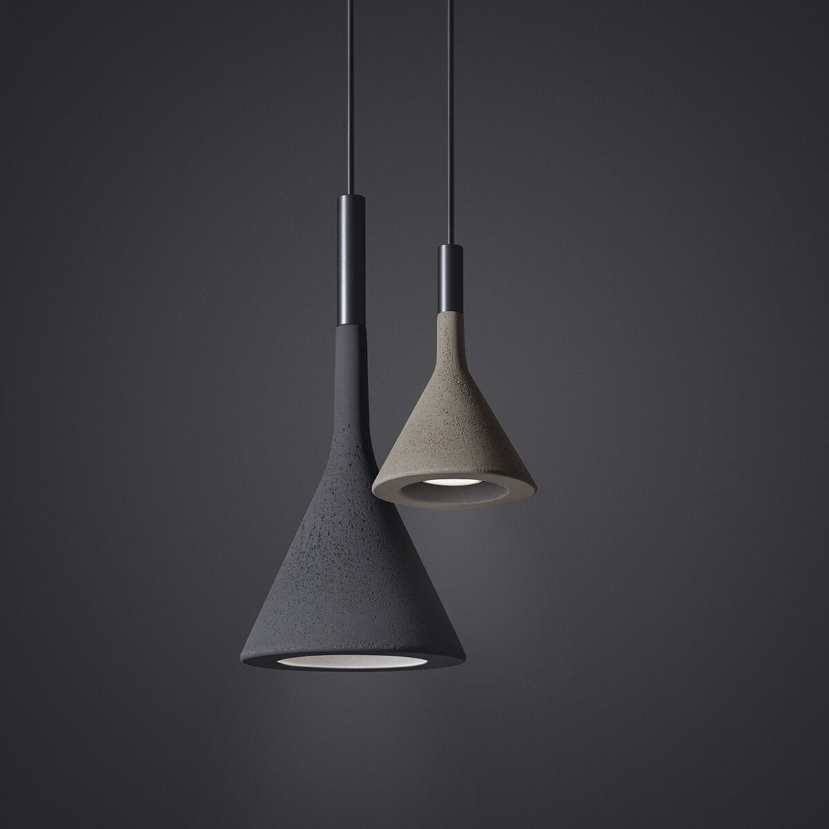 Aplomb Mini Pendelleuchte Braun