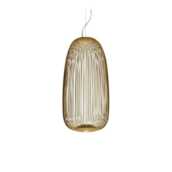 Raggi 1 Lampadario Oro