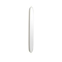 Specchio con Cornice 118x44,5 cm Grigio/ Trasparente