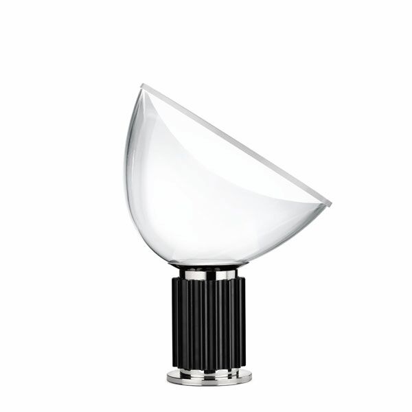 Lampe à Poser LED Taccia, Petit, Noir