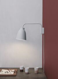 Caravaggio Read Wall Lamp Grey 25