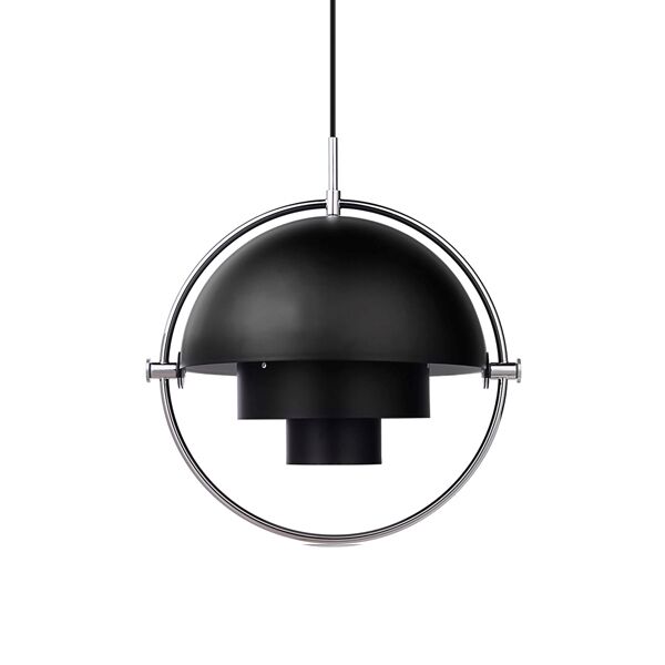 Multi-Lite Pendant Chrome & Black