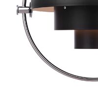 Multi-Lite Pendant Chrome & Black