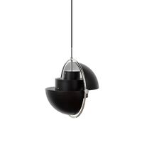Multi-Lite Pendant Chrome & Black
