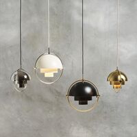 Multi-Lite Lampadario Cromo