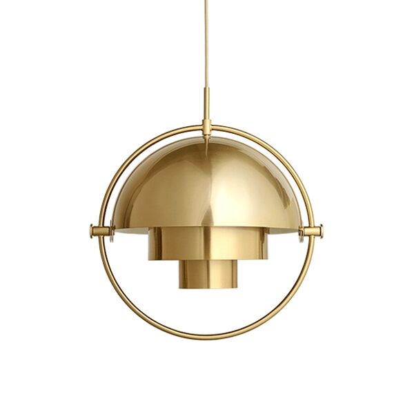 Multi-Lite Lampa Wisząca Mosiężna