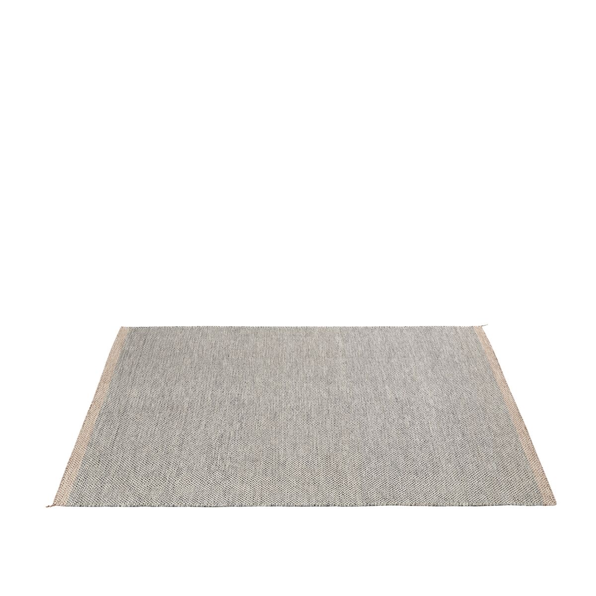 Ply Teppich 300 x 200 cm Schwarz/ Weiß