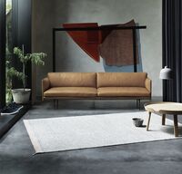 Ply Teppich 300 x 200 cm Schwarz/ Weiß