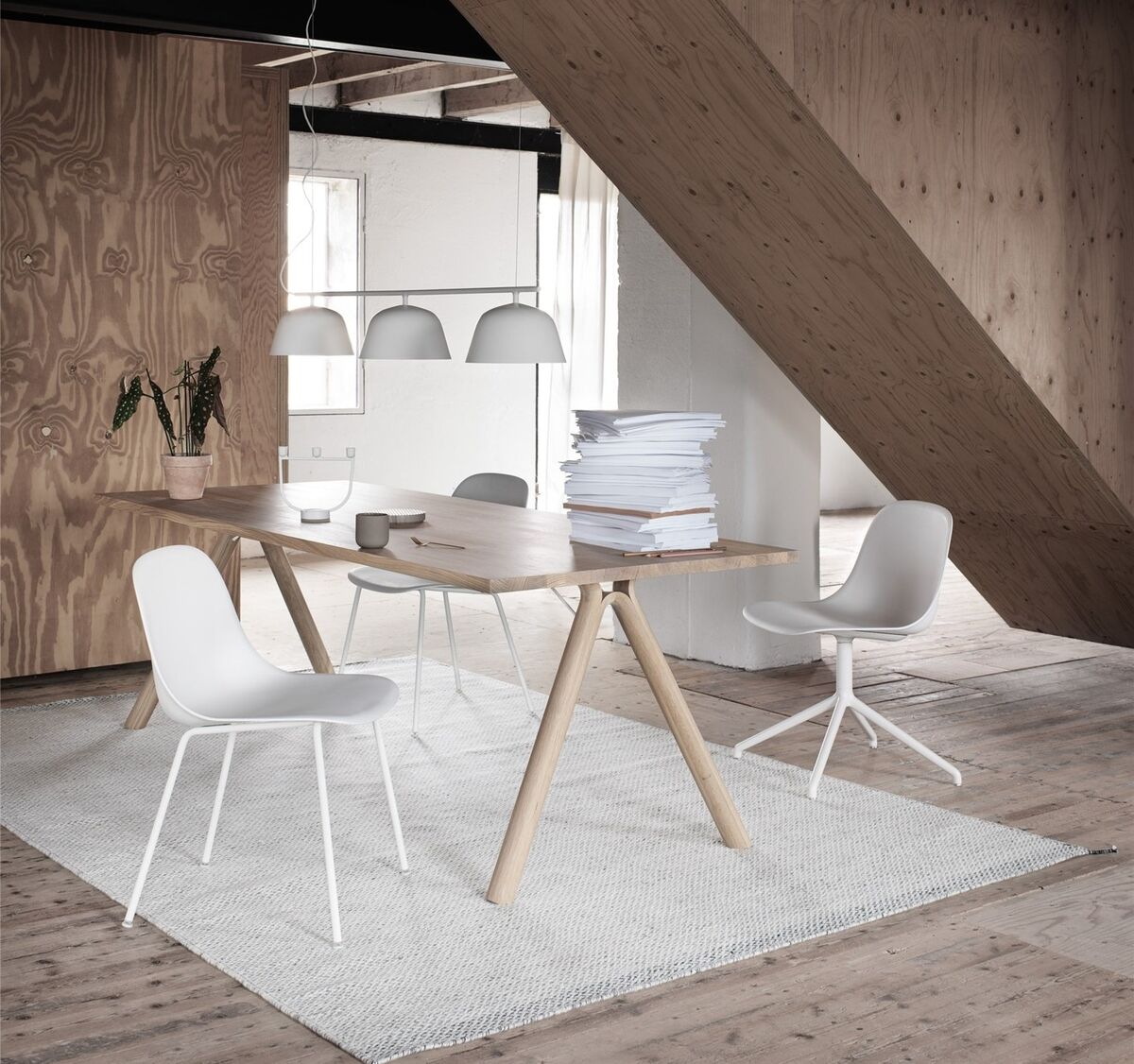 Ply Teppich 300 x 200 cm Off-White
