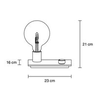 Control Table Lamp Red