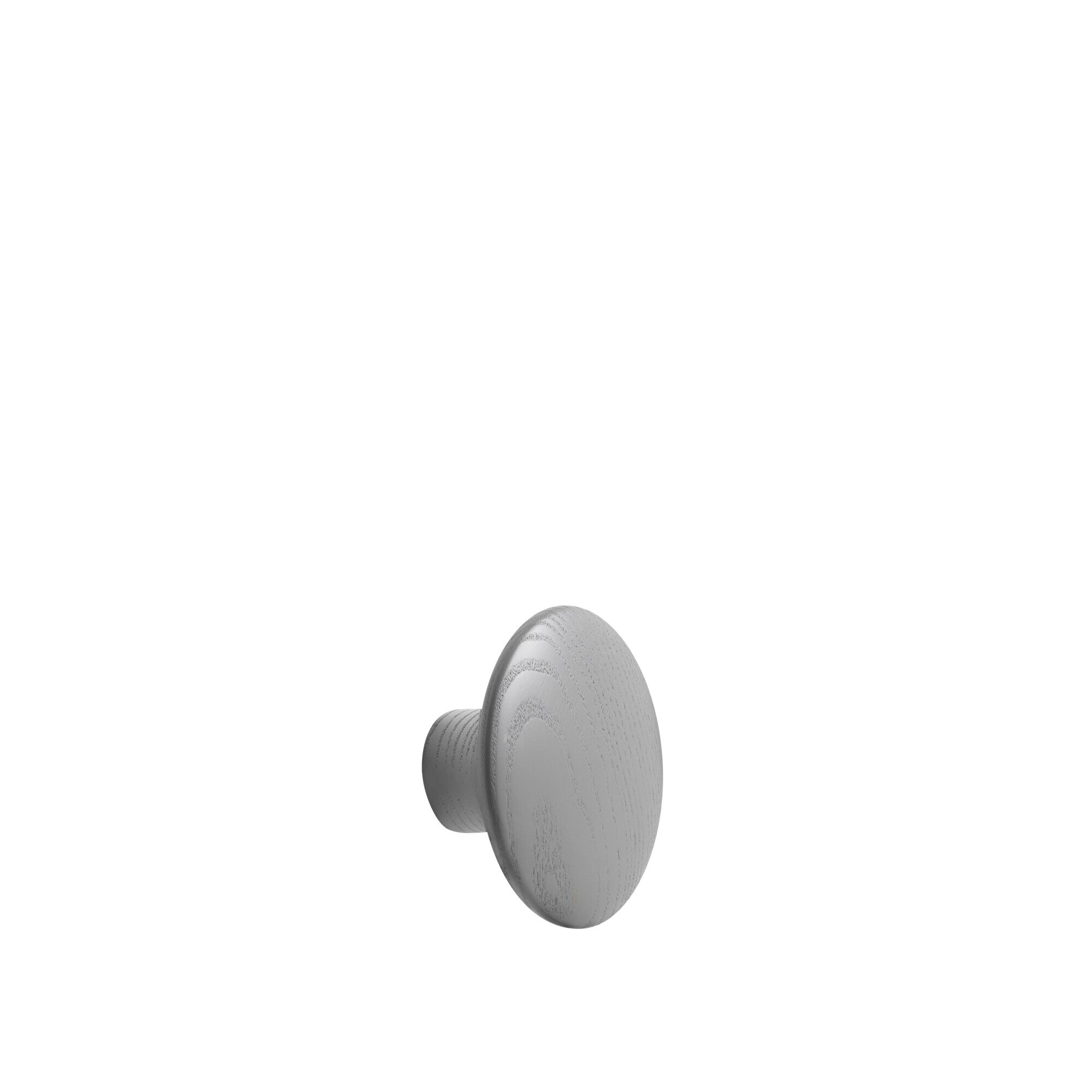 Dots Crochet Bois Ø9 Gris Foncé