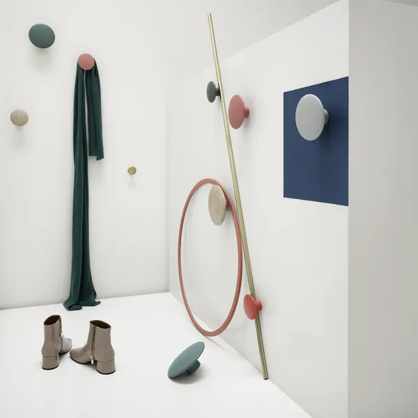 Dots Wood Ø9 Dark Grey