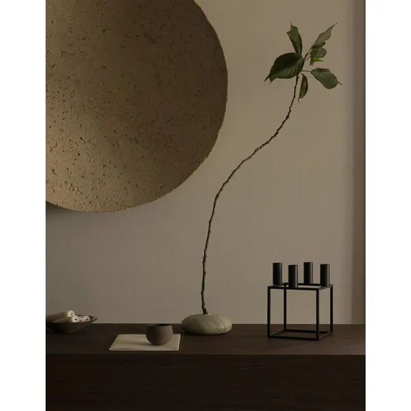 Kubus 4 Lysestaker Sort