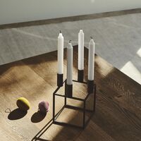 Kubus 4 Lysestaker Sort