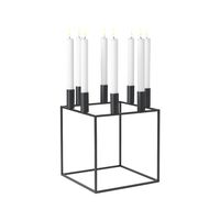 Kubus 8 Candlestick Black