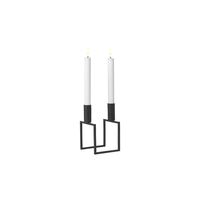 Cube Line Candlestick Black