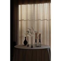 Cube Line Candlestick Black