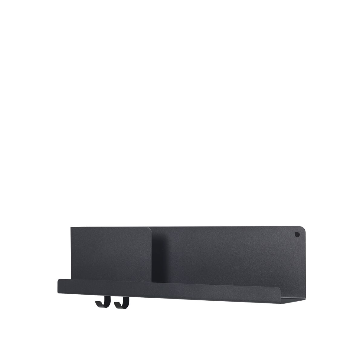 Folded Shelf 63x16.5 Black