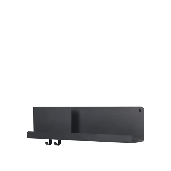 Folded Shelf 63x16.5 Black